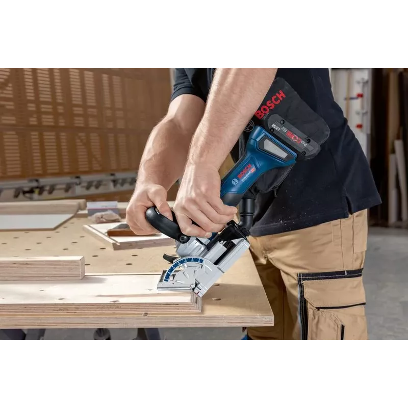 Bosch GFF 18V-22 Professional Nurklihvija 11000 p/min Must, Sinine