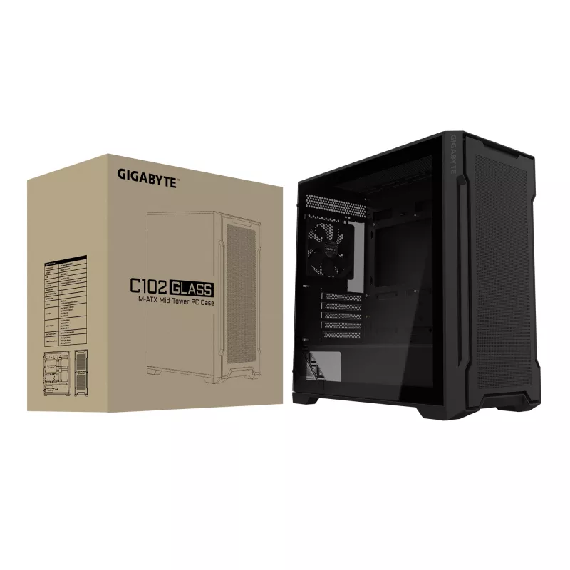 GIGABYTE C102 GLASS Midi Tower Must