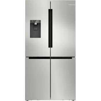 Bosch Serie 6 KFI96APEA külg-külje kõrval külmik, vabaltseisev, 574 l, harjatud teras