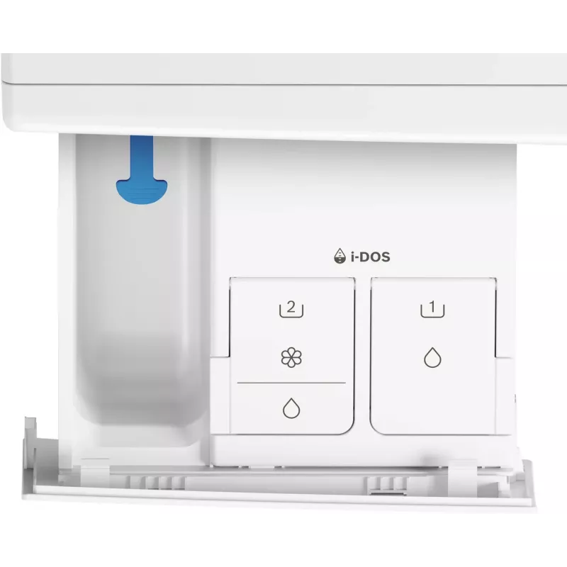 Bosch Serie 8 WNC254A40 pesumasin-kuivati Eraldiseisev Eestlaetav Valge