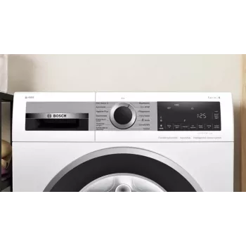 Bosch Serie 6 WGG244F40 eestlaetav pesumasin, 9 kg, 1351 p/min, i-DOS, valge/must