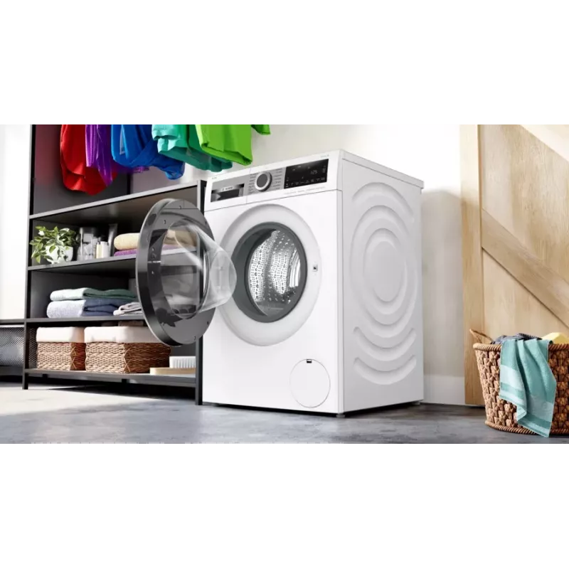 Bosch Serie 6 WGG244F40 pesumasin eestlaetav 9 kg 1351 RPM valge