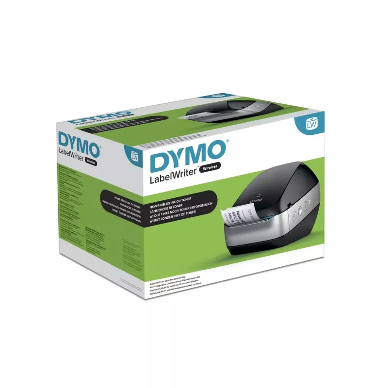 DYMO LabelWriter Wireless sildimasin | WiFi-/võrgusildiprinter | Must