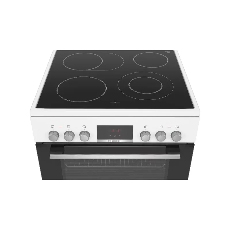 Bosch Serie 4 HKR39C220 pliit Eraldiseisev pliit Elektriline Keraamiline pliidiplaat Valge