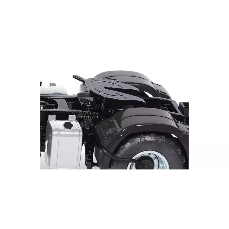 Veoauto/haagise mudel Wiking 077652 kokkupandud 1:32
