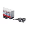 Siku Road Train, Road train model, Kokkupandud, 1:87, Metall, Plastik, 3 a, Sinine, Punane, Valge
