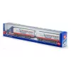Siku Road Train, Road train model, Kokkupandud, 1:87, Metall, Plastik, 3 a, Sinine, Punane, Valge
