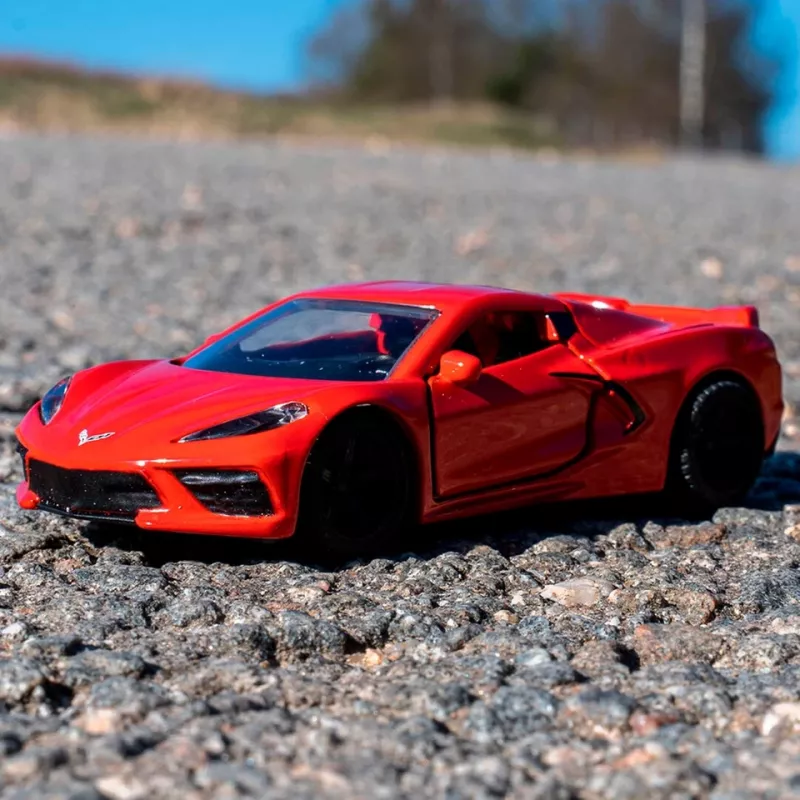 Siku Chevrolet Corvette Stingray Sportauto mudel Eelmonteeritud 1:50