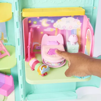 Gabby's Dollhouse, Magusate Unede magamistuba Padjakassi figuuri ja 3 aksessuaariga, 3 mööblieset ja 2 kohaletoimetust, mänguasjad lastele alates 3. eluaastast