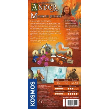 Kosmos Die Legenden von Andor - Magische Helden lauamäng strateegia