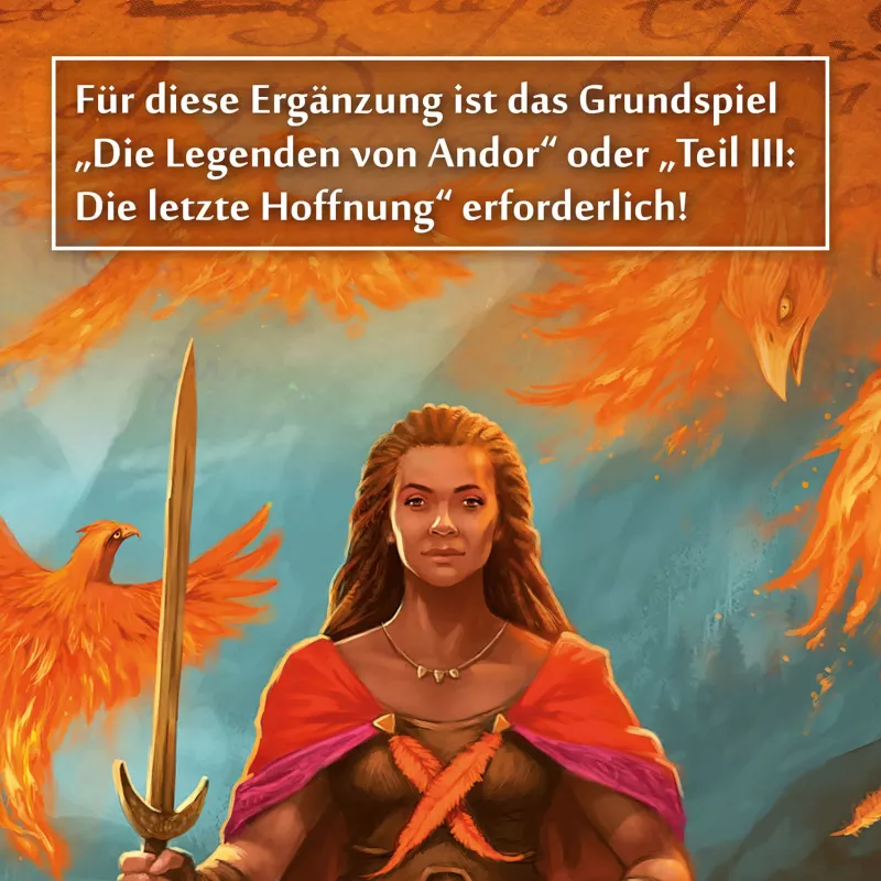 Kosmos Die Legenden von Andor - Magische Helden lauamäng strateegia