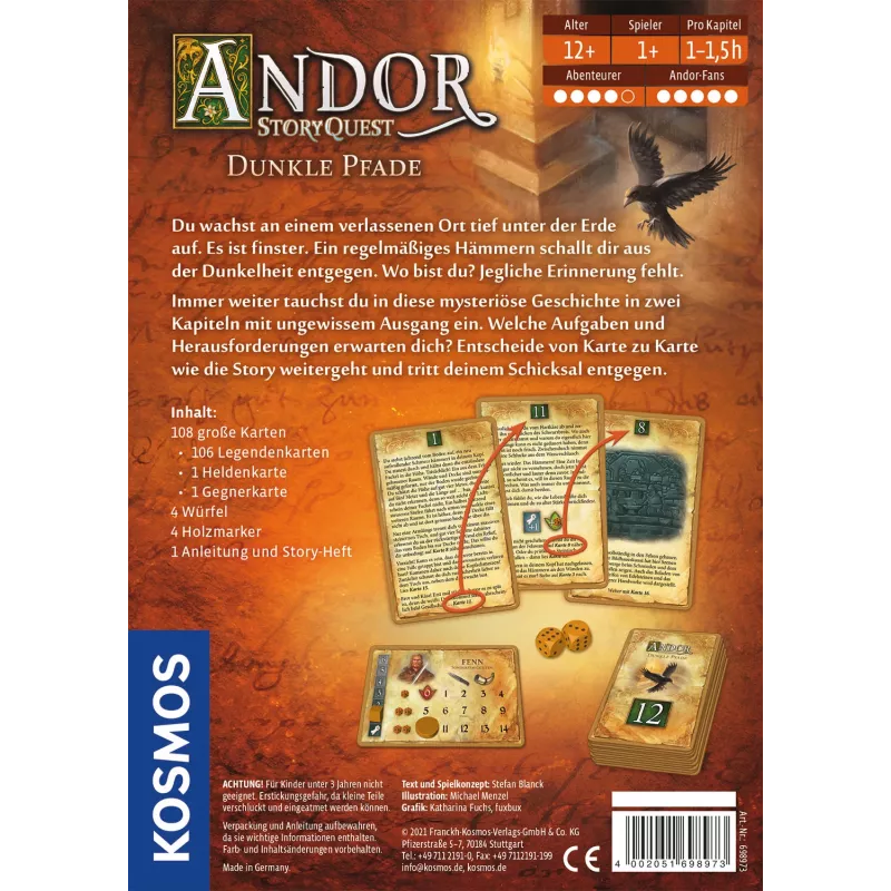 Kosmos Andor StoryQuest lauamäng Perekond