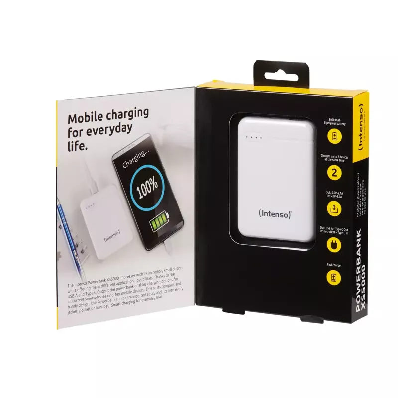 Intenso 7313522 akupank liitiumpolümeer 5000 mAh