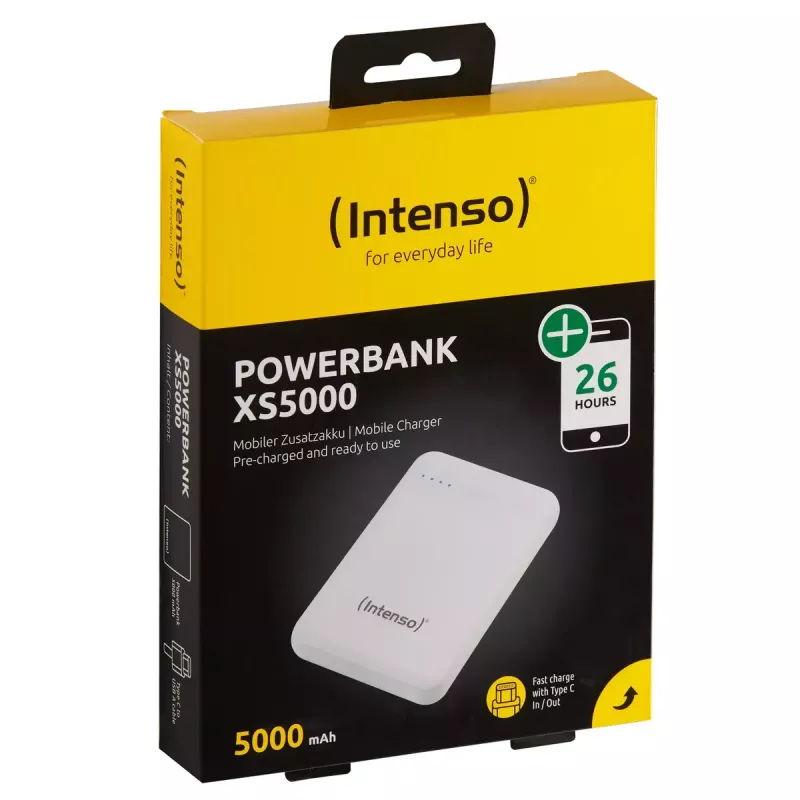 Intenso 7313522 akupank liitiumpolümeer 5000 mAh