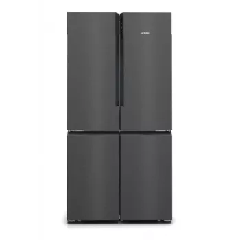 Siemens iQ500 KF96NAXEA side-by-side külmik eraldiseisev 605 L must, roostevaba teras