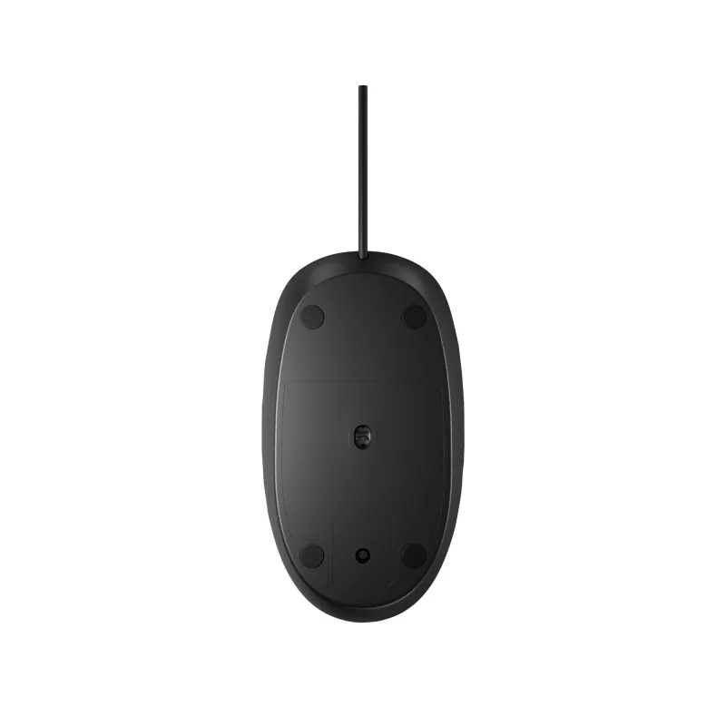 HP 128 Laseriga juhtmega hiir, mõlemakäeline, laser, USB Type-A, 1200 DPI, must