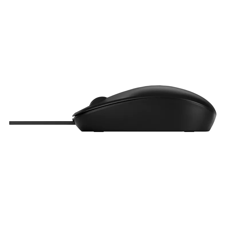 HP 128 Laseriga juhtmega hiir, mõlemakäeline, laser, USB Type-A, 1200 DPI, must