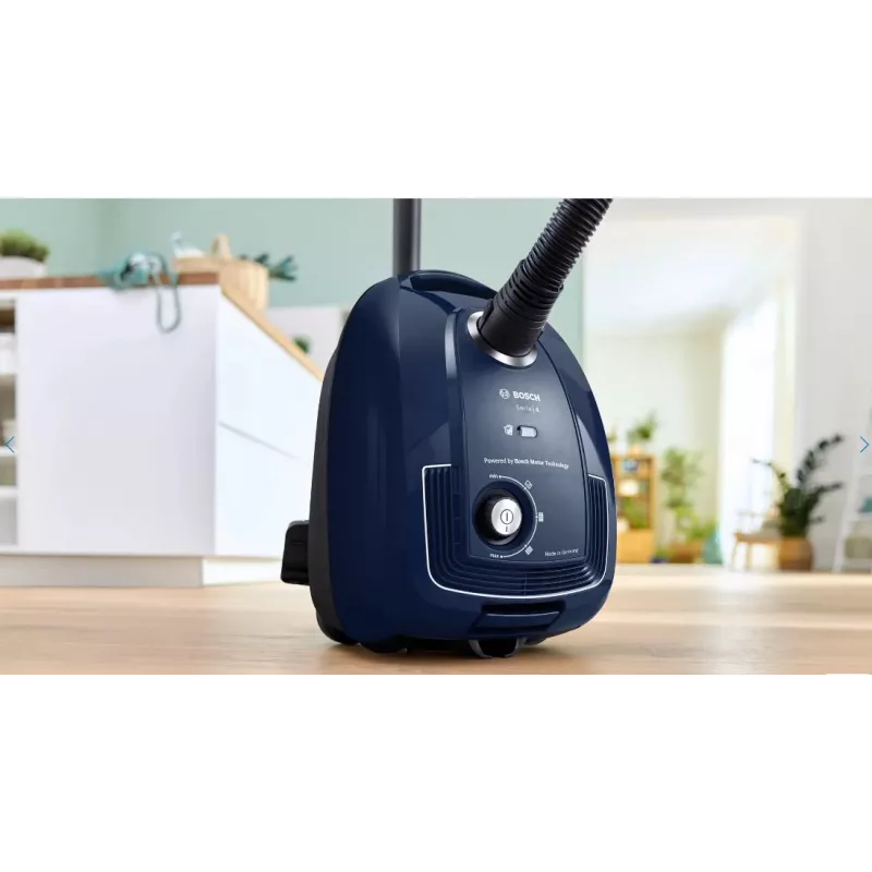 Bosch Serie 4 BGD38BU2 tolmuimeja, 4 L, trummelimeja, kuiv, 600 W, tolmukott