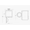 Samsung DV90BB7445GWS2 pesukuivatusrest Vabaltseisev Eestlaadimine 9 kg Valge