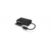 ICY BOX IB-CR401-C3 kaardilugeja USB 3.2 Gen 1 (3.1 Gen 1) USB-C Must