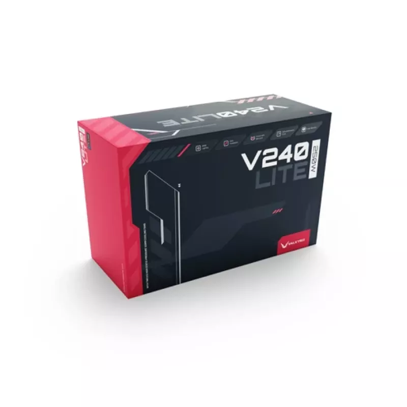 VALKYRIE kõik-ühes vedelikjahutus V240 Lite ARGB Must