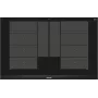 Siemens EX875LYC1E pliit Must Sisseehitatud Tsoon-induktsioonpliit 4 tsooni