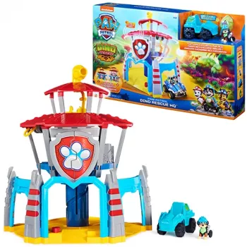 PAW Patrol, Dino Rescue HQ mängukomplekt helidega ja eksklusiivse Rexi figuuri ja sõidukiga