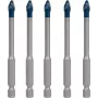 Bosch 2 608 900 599 puuritera Puuriterade komplekt 5 tk