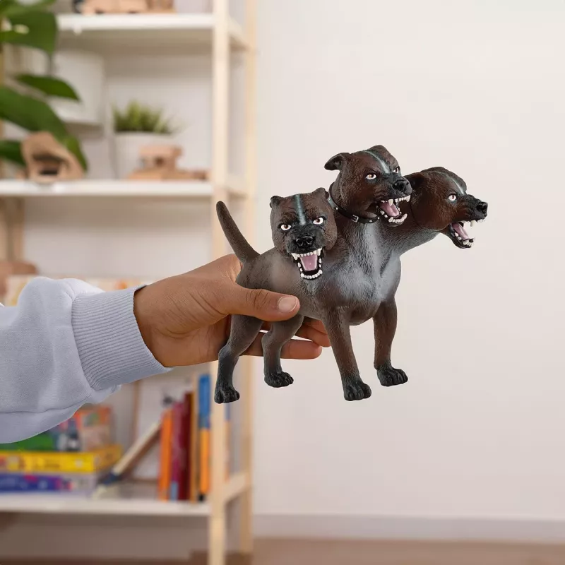 schleich Fluffy, 6 a, Maagilised olendid, Must, Pruun, Hall, Plast
