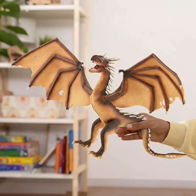 schleich Harry Potter Hungarian Horntail, 6 yr(s), Magical Creatures, Brown, plastik