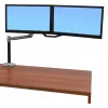 ERGOTRON Lx Hd istuva-seisva lauakinnitusega LCD-hoidik (poleeritud alumiinium)