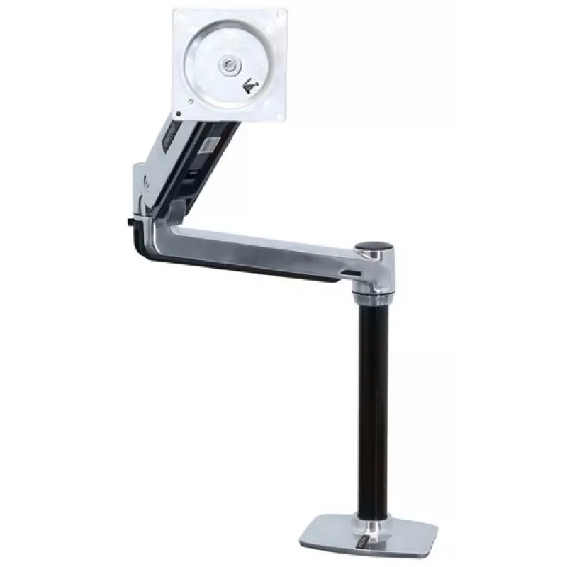 ERGOTRON Lx Hd istuva-seisva lauakinnitusega LCD-hoidik (poleeritud alumiinium)