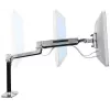 ERGOTRON Lx Hd istuva-seisva lauakinnitusega LCD-hoidik (poleeritud alumiinium)