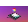 LOGITECH Combo Touch iPad Air 11-tolline 5. põlvkond Oxford hall Qwertz Deutsch