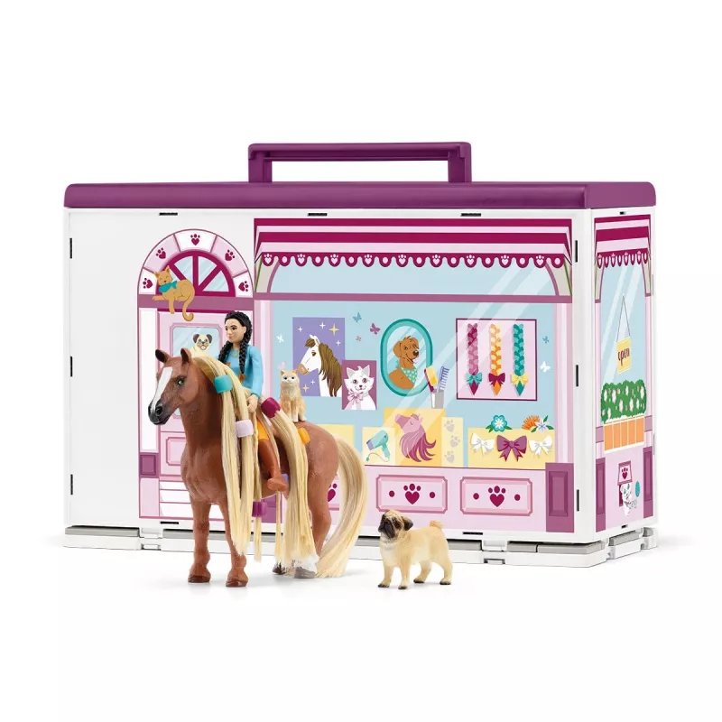 schleich HORSE CLUB Sofia’s Beauties Pet Salon, Salon & spa, Pet Salon, 3 a, Mitmevärviline, Plastik