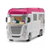 schleich HORSE CLUB Hobuste Transporter, Hooned, Telkimine, Hobusetall, Hobused, Ratsavõistlus, 5 a, Mitmevärviline, Plastik