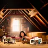 schleich HORSE CLUB Hobuste Transporter, Hooned, Telkimine, Hobusetall, Hobused, Ratsavõistlus, 5 a, Mitmevärviline, Plastik