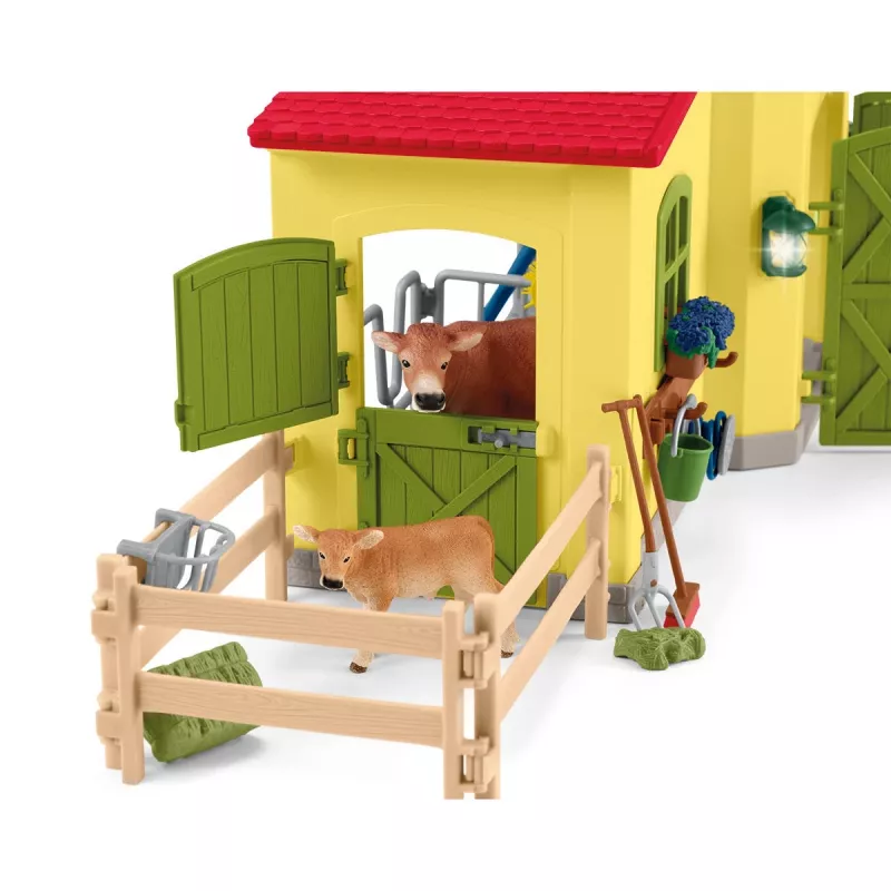 schleich TALUMAAILM Suur talu loomade ja tarvikutega, talu, 3 a, mitmevärviline, plast
