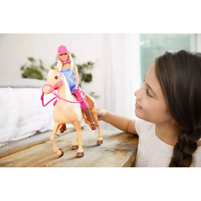 Barbie-nukk ja hobune, Moodne nukk, Naine, 3 a, Tüdruk, 250 mm, 480 g