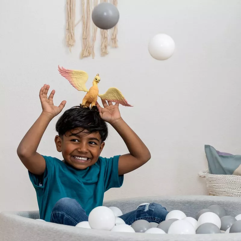 schleich BAYALA Fööniks, 5 a, Ükssarvik / Pegasus, Ükssarvikud ja haldjad, Kollane, Plast