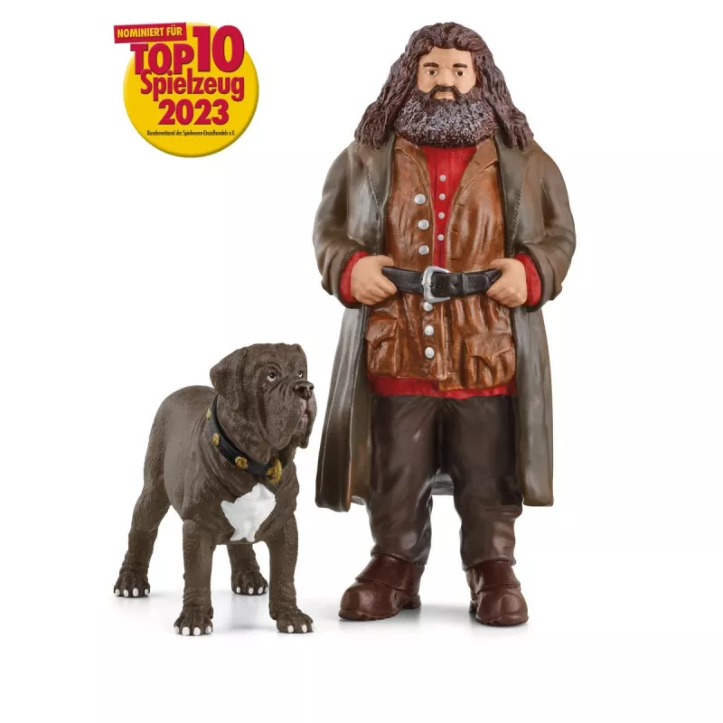 schleich Hagrid & Fang, 6 a, Harry Potter™, Mitmevärviline, Plastik