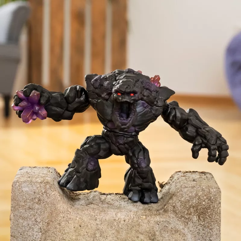 schleich ELDRADOR CREATURES Varjukivikoletis, Monsters and dragons, Stone World, 7 a, Must, Lilla, Plast