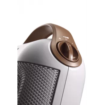De’Longhi kapsel HFX30C18.IW siseruumides pruun, valge 1800 W ventilaatoriga elektrikeris
