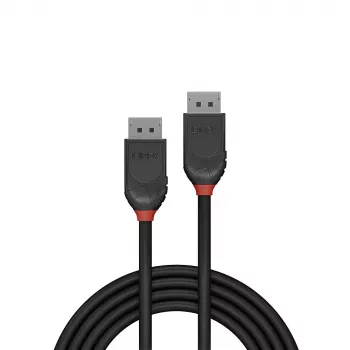 Lindy 3m DisplayPort 1.2 kaabel, Must Line, 3 m, DisplayPort, DisplayPort, isane, isane, 4096 x 2160 pikslit