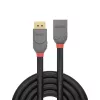 Lindy 1m DisplayPort 1.4 pikenduskaabel, Anthra Line, 1 m, DisplayPort, DisplayPort, isane, emane, 7680 x 4320 pikslit