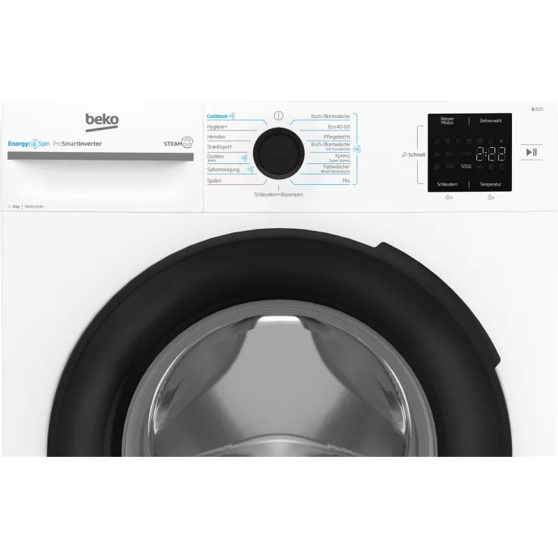 Beko b300 BM3WFU3941X pesumasin Eestlaadimine 9 kg 1351 RPM Valge