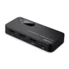 Lindy 2-pordiline HDMI 8K60 kahesuunaline lüliti, HDMI, ABS, must, 120 Hz, 3840 x 2160, 7680 x 4320, 48 Gbit/s