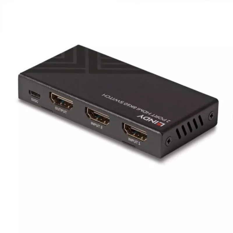 HDMI-lüliti Lindy 2-pordiline HDMI 8K60
