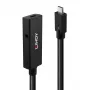 Lindy 5m USB 3.2 Gen 2 C/C Active Extension, 5 m, USB C, USB C, USB 3.2 Gen 2 (3.1 Gen 2), 10 Gbit/s, Must