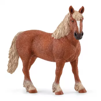schleich FARM WORLD Belgia raskeveohobune, 3 a, Taluloomad / talumänguasjad, Hobused, Pruun, Plastik